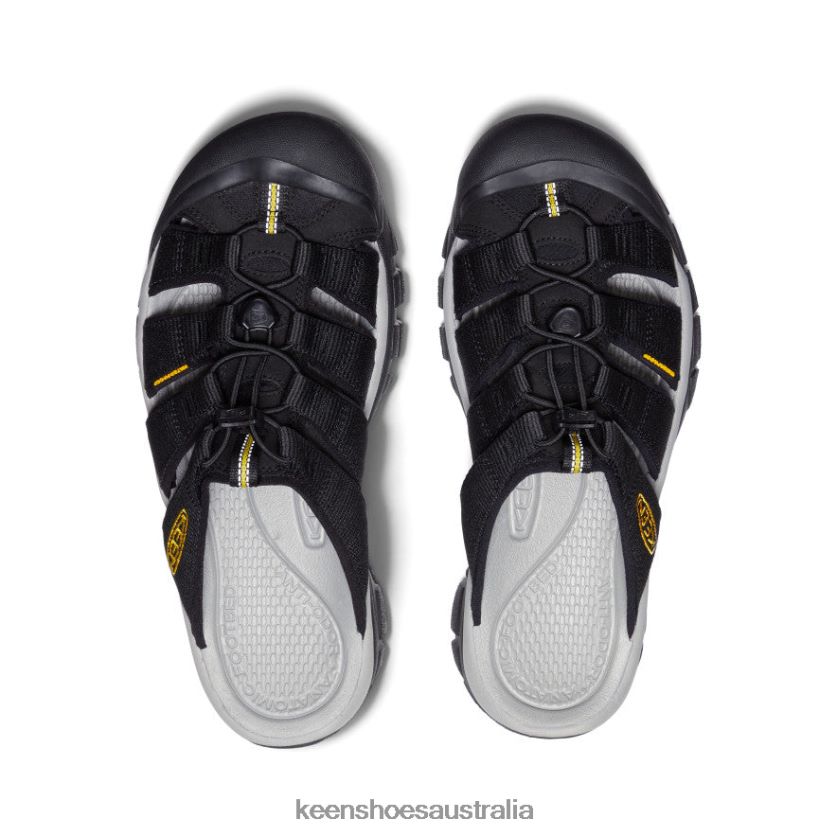 KEEN Footwear TLDLTR31 Black/Yellow Newport Slide Men