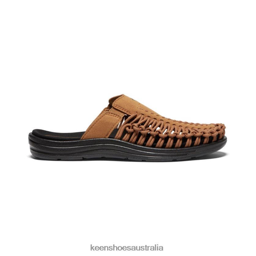 KEEN Footwear TLDLTR330 Cathay Spice/Black UNEEK II Slide Men