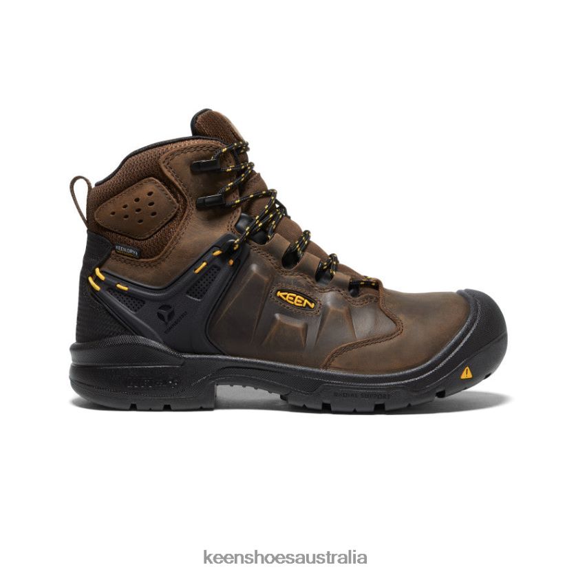 KEEN Footwear TLDLTR174 Dark Earth/Black Dover 6" Men