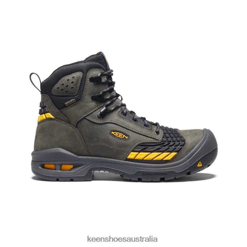 KEEN Footwear TLDLTR256 Magnet/Black Troy 6" Men