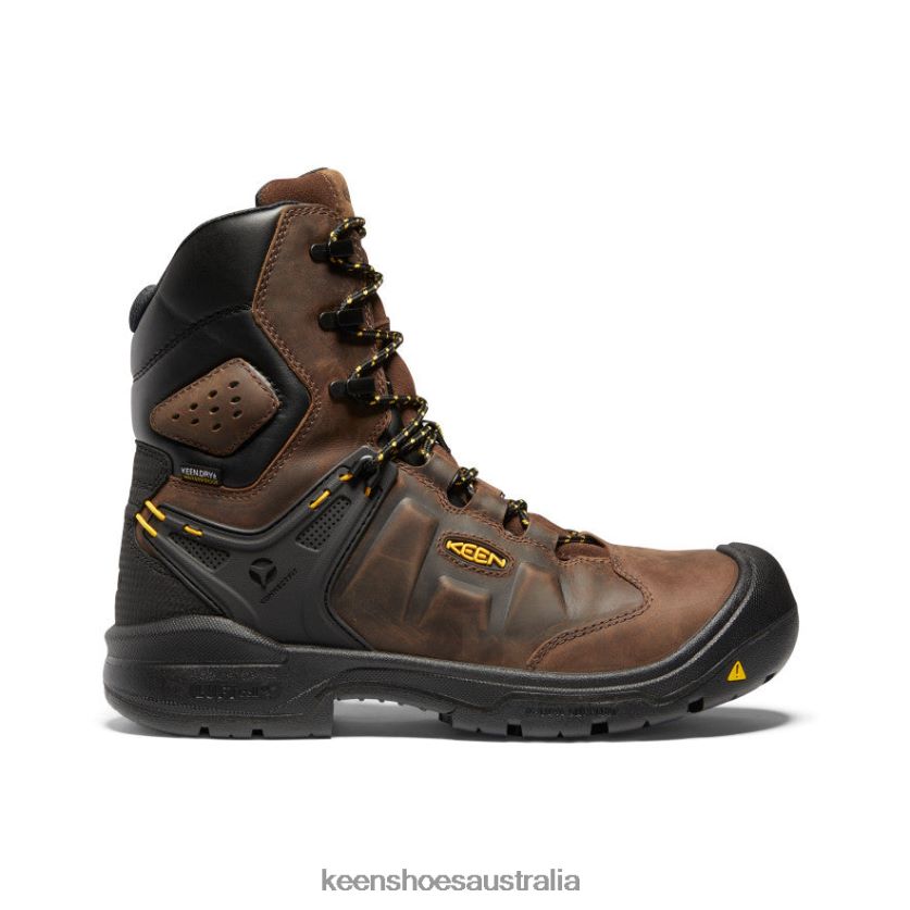 KEEN Footwear TLDLTR344 Dark Earth/Black Dover 8" Men