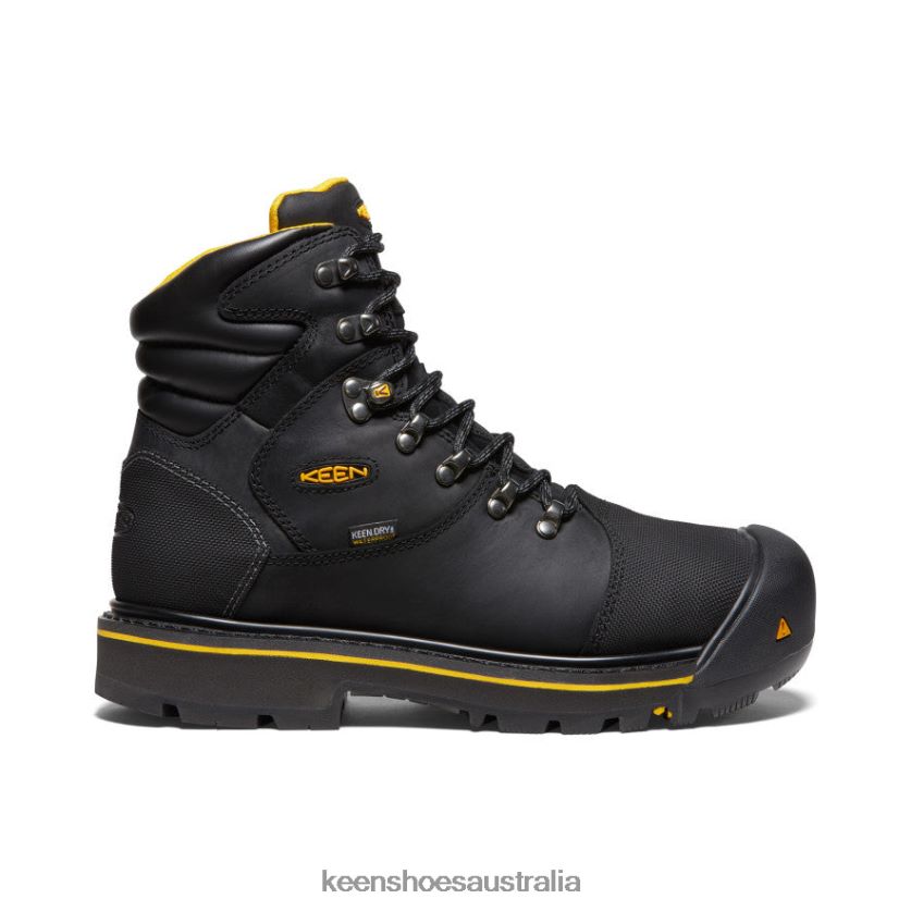 KEEN Footwear TLDLTR363 Black Milwaukee Waterproof (Steel Toe) Men