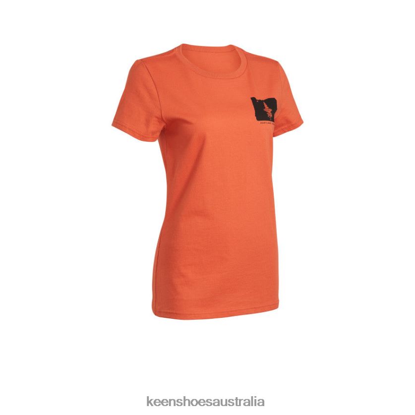 KEEN Clothing TLDLTR629 Burnt Ochre PNW Tee Women