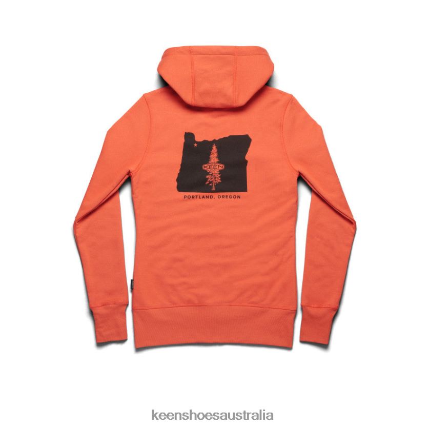 KEEN Clothing TLDLTR631 Burnt Ochre PNW Hoodie Women