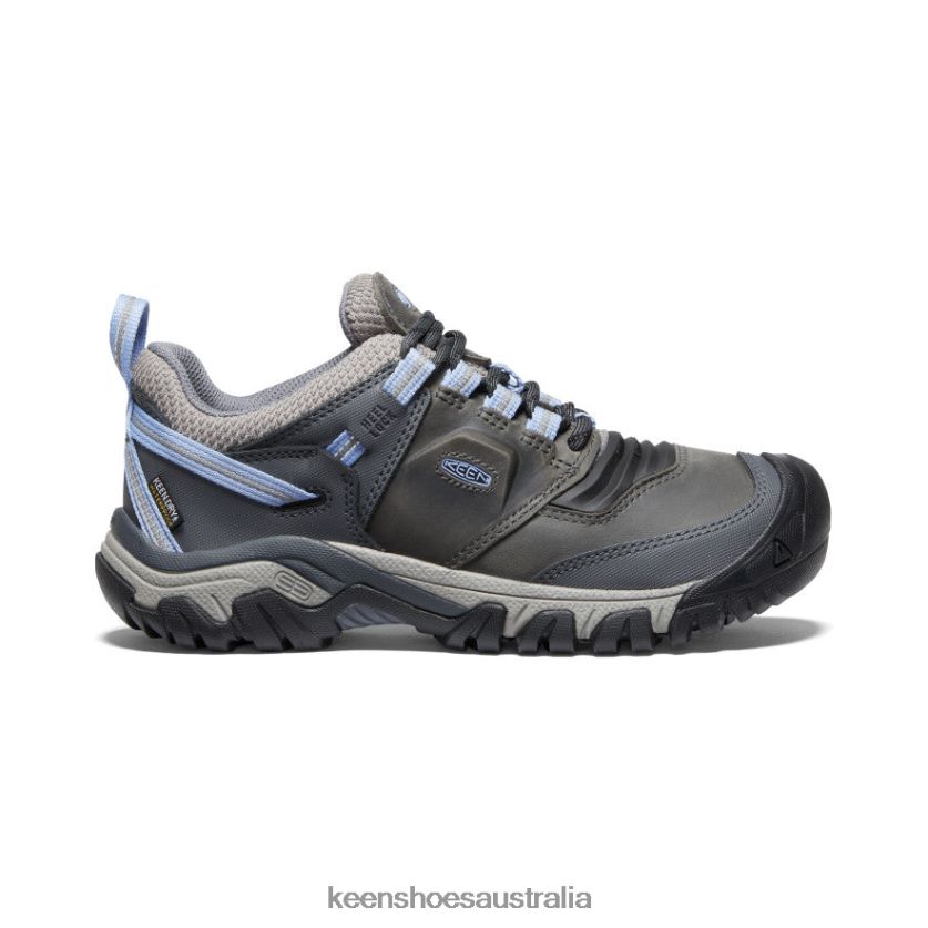 KEEN Footwear TLDLTR648 Steel Grey/Hydrangea Ridge Flex Waterproof Women