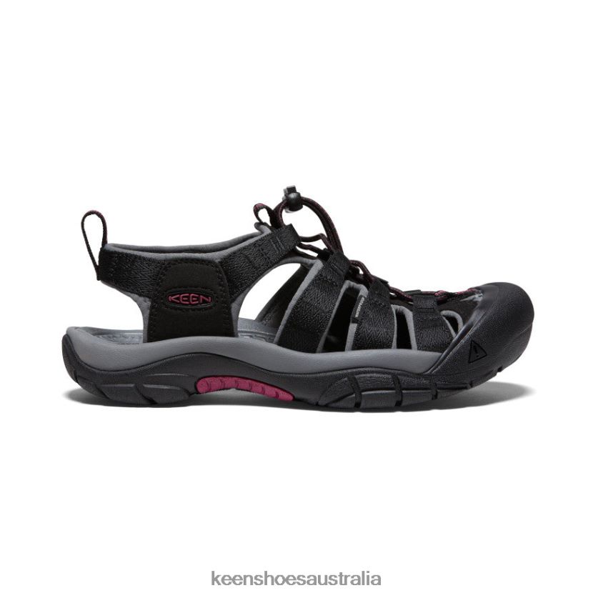 KEEN Footwear TLDLTR404 Black/Raspberry Wine Newport H2 Women