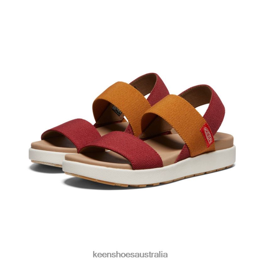 KEEN Footwear TLDLTR416 Merlot/Birch Elle Backstrap Sandal Women