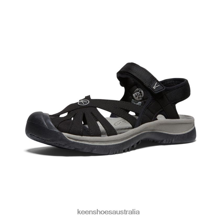 KEEN Footwear TLDLTR563 Black/Neutral Gray Rose Sandal Women