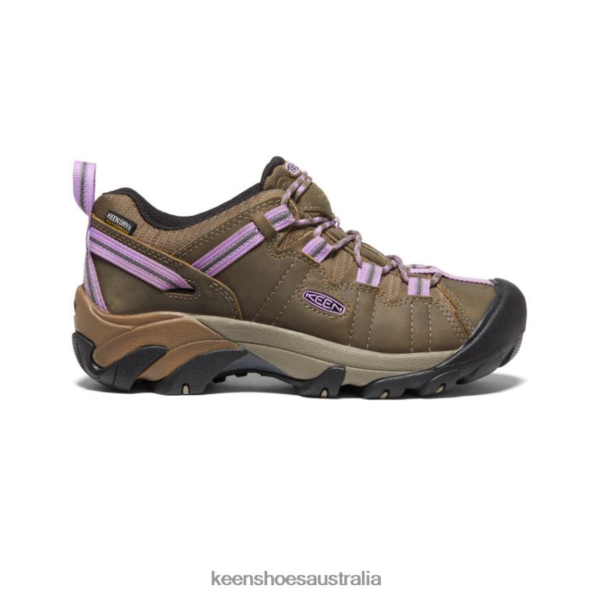 KEEN Footwear TLDLTR542 Timberwolf/English Lavender Targhee II Waterproof Women