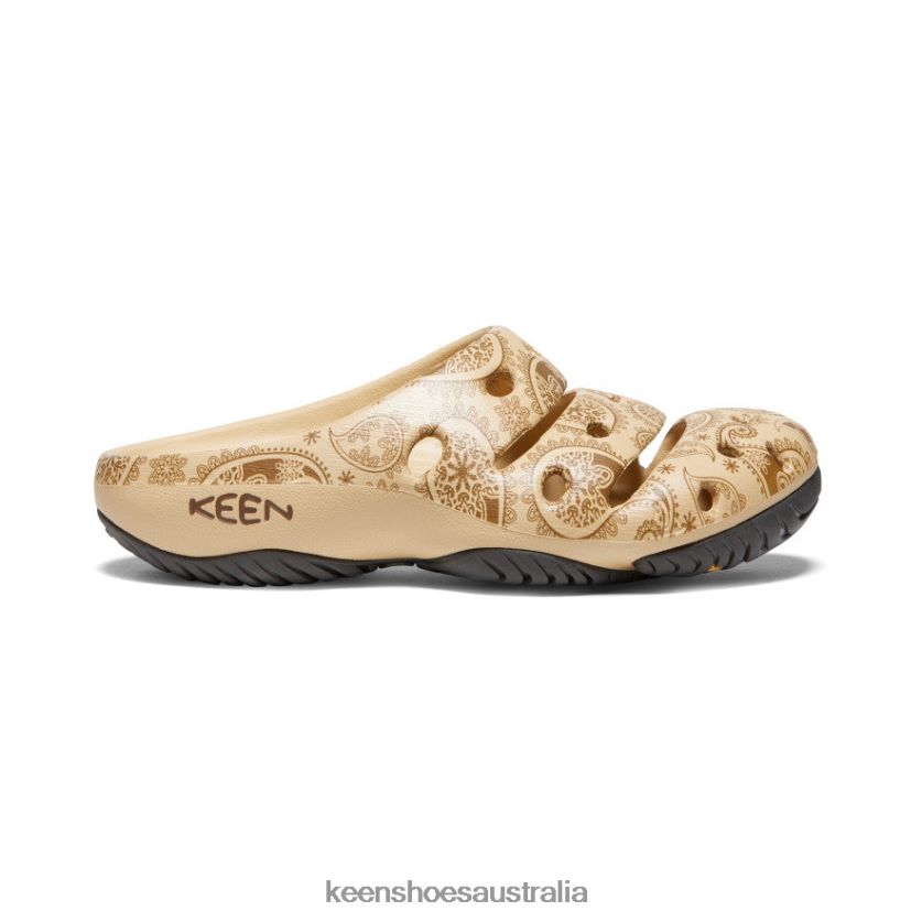 KEEN Footwear TLDLTR681 Caffe Latte Paisley Yogui Arts Women