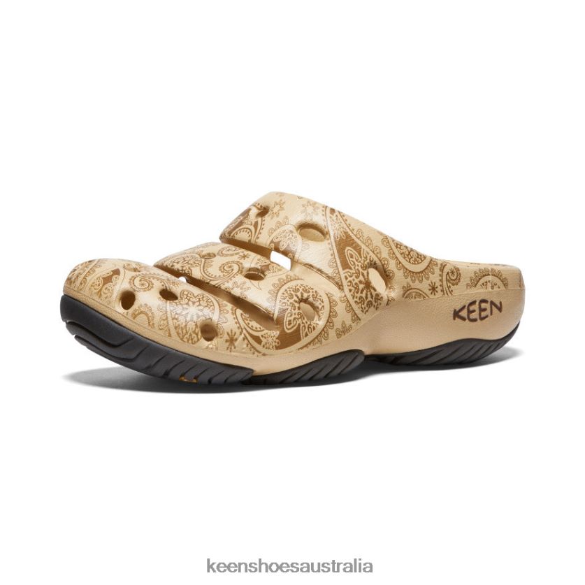 KEEN Footwear TLDLTR681 Caffe Latte Paisley Yogui Arts Women